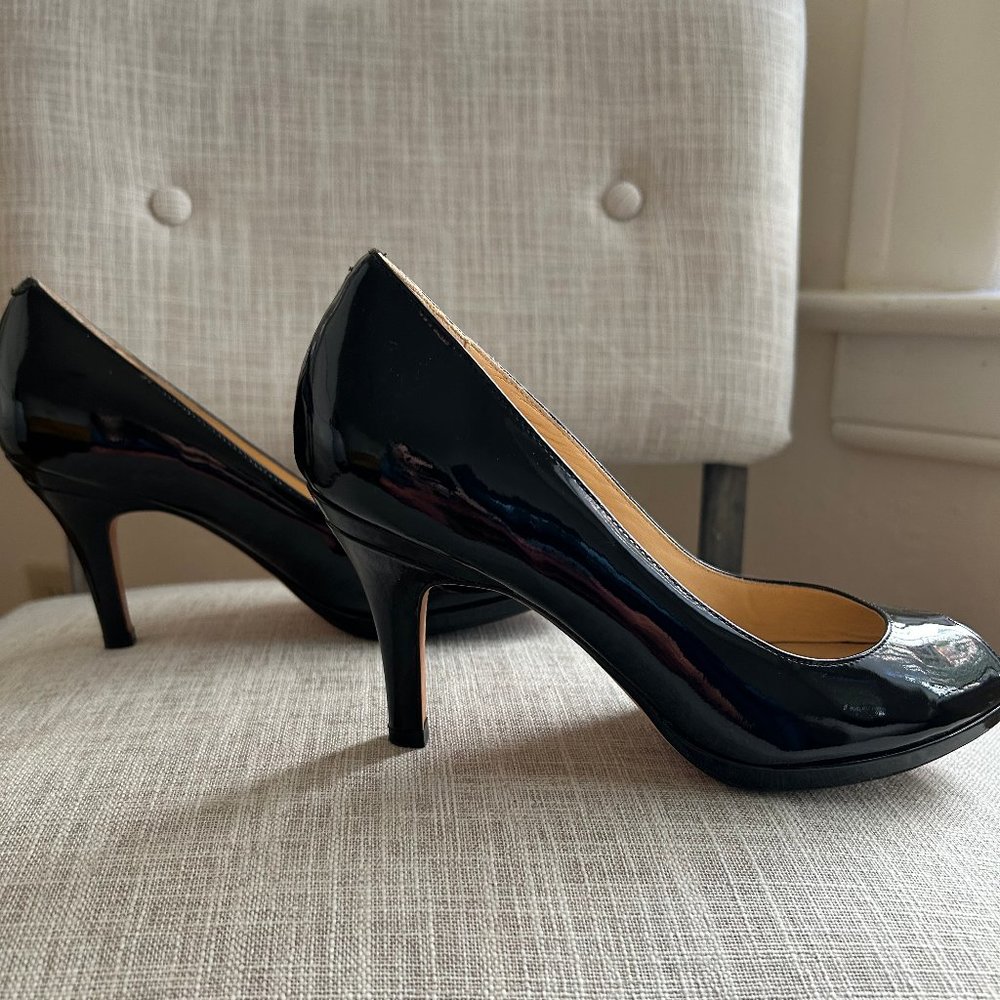 Cole Haan Carma OT Nike Air Black Patent Leather